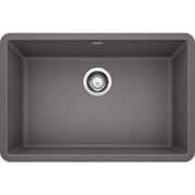 Blanco 522429 Precis 26-13/16" Undermount Single Basin Silgranit Kitchen Sink - White