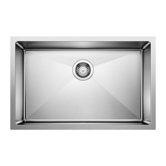 Blanco 524751 Cuvee 28" Undermount Single Basin Stainless Steel Kitchen Sink - Stainless