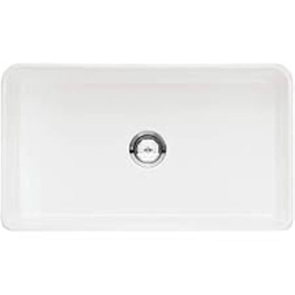Blanco 525012 33 in. Cerana Apron Single Bowl White