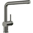 thumbnail image 1 of Blanco 526366 Linus 1.5 GPM Single Hole Pull Out Kitchen Faucet - Satin Dark Steel, 1 of 7