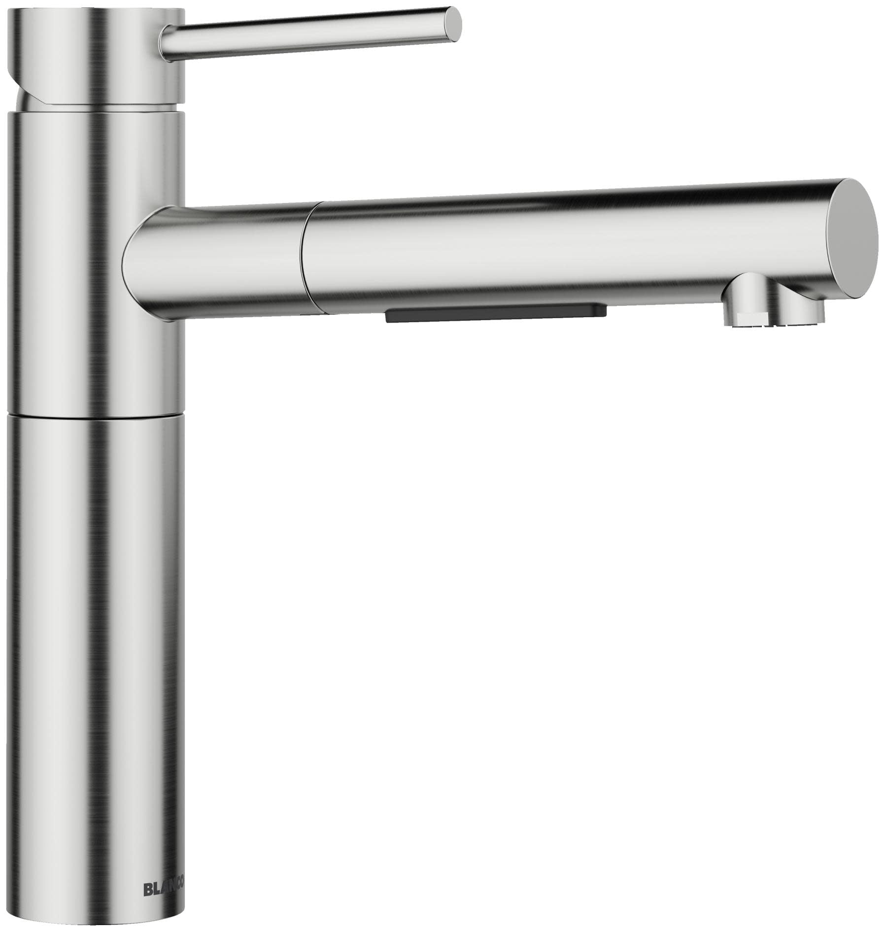 Blanco 527558 Alta Ii 1.5 GPM Single Hole Pull Out Kitchen Faucet - PVD ...