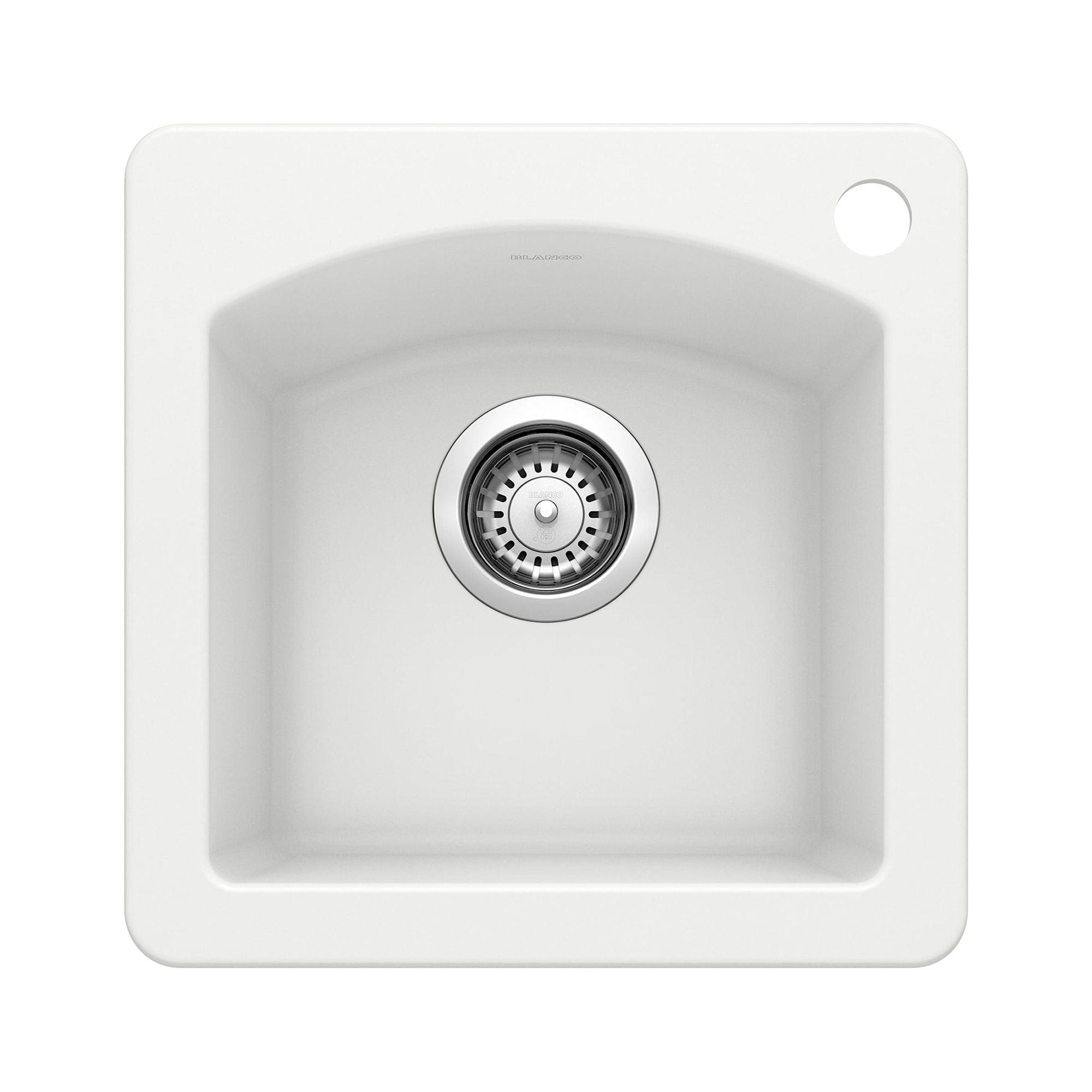 Blanco DIAMOND Bar SILGRANIT Sink Dual Deck SILGRANIT Sink White