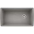 thumbnail image 1 of Blanco DIAMOND Super Single Bowl SILGRANIT Sink Metallic Gray, 1 of 2