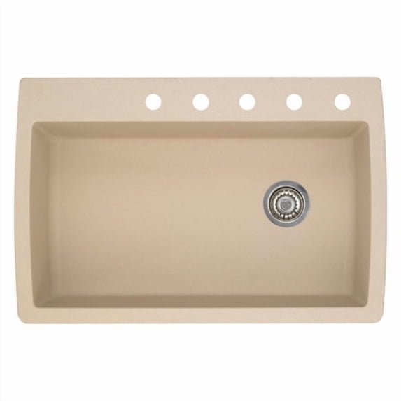 Blanco Diamond 33.5'' L x 22'' W Single-Basin Granite Undermount Residential Kitchen Sink
