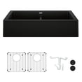 thumbnail image 1 of Blanco Ka-526550 Vintera 32-13/16" Farmhouse Double Basin Granite Composite Kitchen Sink -, 1 of 7