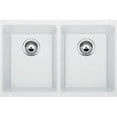thumbnail image 1 of Blanco PRECIS Equal Double Bowl SILGRANIT Sink White, 1 of 7