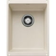 thumbnail image 1 of Blanco 513422 Precis 13-3/4" Undermount Single Basin Silgranit Kitchen Bar Sink - White, 1 of 7