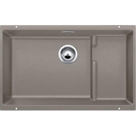 Blanco Precis Cascade Super Single Kitchen Sink - Truffle