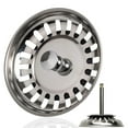 thumbnail image 1 of Blanco Sink Drain Basket Replacement Plug Kitchen Waste Stop *1 L2M4, 1 of 8