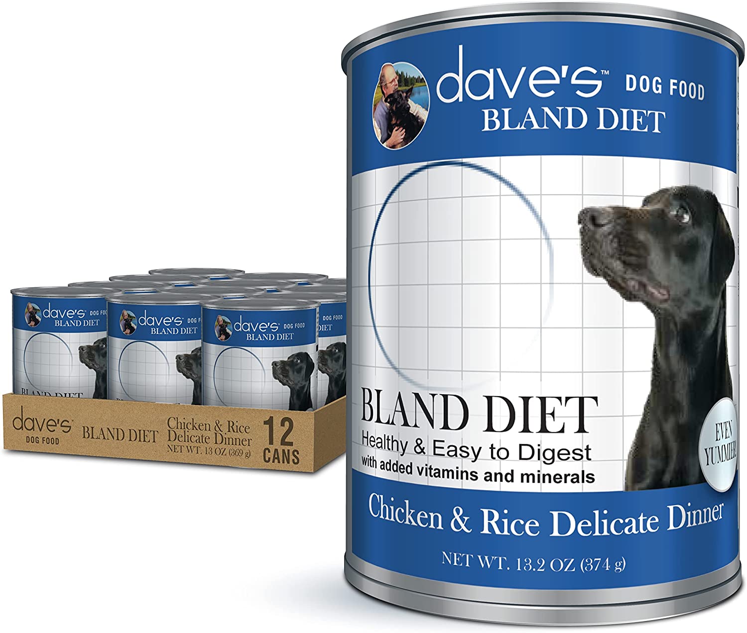 Bland Diet Dog Food (Chicken & Rice), Easy to Digest, GlutenFree
