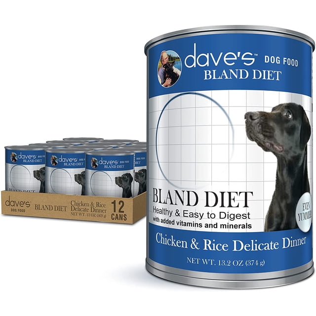 Bland Diet Dog Food (Chicken & Rice), Easy to Digest, GlutenFree