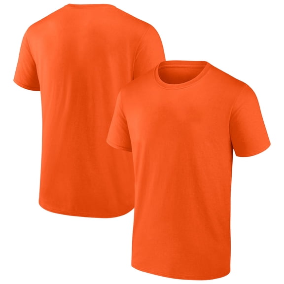 Blank 100% Cotton Soft Orange T-Shirt For Men & Youth