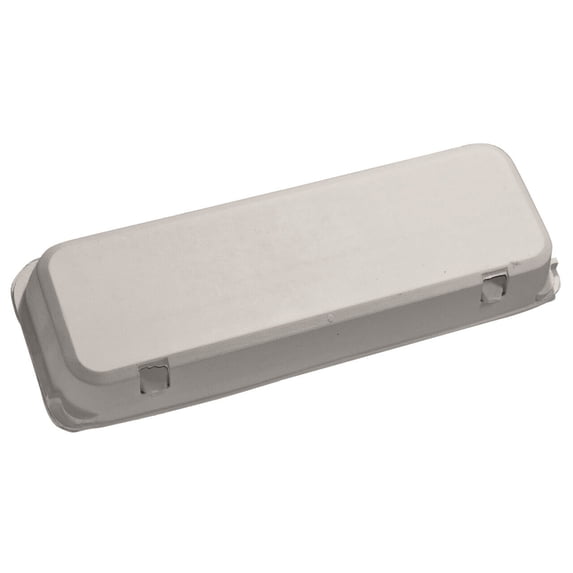 Blank 12-Egg Flattop Style Paper-Pulp Carton - 50 pack