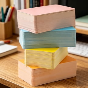 Blank 3.5x2 Inch Index Cards for Study Business Cards