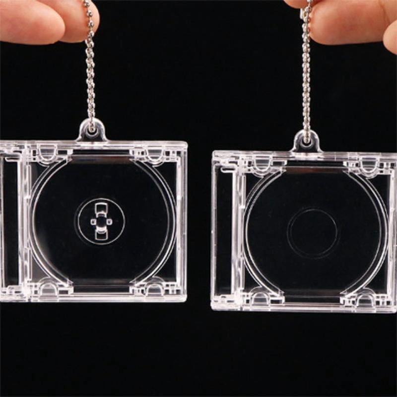 Blank Album Mini CD Case Keychain CD Player Keyring Peripheral ...