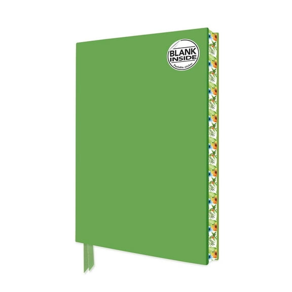 Blank Artisan Notebooks Spring Green Blank Artisan Notebook (Flame Tree Journals), (Hardcover)