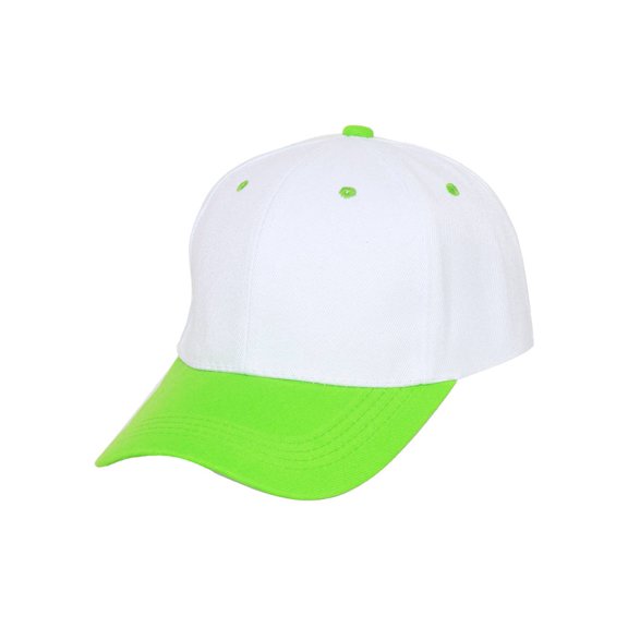Blank Baseball Hats Adjustable Hook and Loop Closure