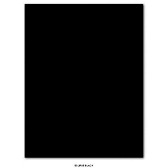 Blank Black Cardstock 12” x 12” Inches | 65lb Cover (50 Sheets Per Pack