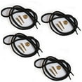 thumbnail image 1 of Blank Bolo Tie Kit Round Slide Smooth Tip Goldtone Parts Black Cord Pk/4, 1 of 3