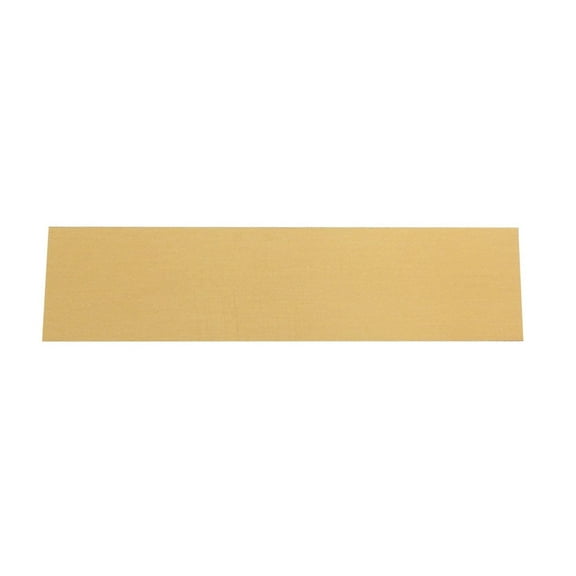 .Blank Brass Engraving Plate 1 1/2" x 5 7/8" - 12PK