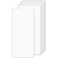 thumbnail image 1 of Blank Business Note Cards – Great for Invitations, Advertisements and Marketing| Thick and Durable 80lb (216gsm) White Cover Stock | 4 x 9 Inches | 100 Cards per Pack, 1 of 5