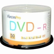 Blank CD DVD-R 16x 4.7GB 120 Minute DVD 50 Pack Storage Media in Spindle