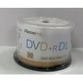 Blank CD DVD+R DL 8X 8.5GB 240Min Recordable Double Layer DVD 50 Pack