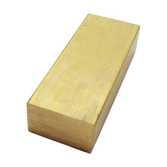 Blank CNC Brass Plates Metal Flat Bars Metal Wire Drawing Surface Solid, for Model Making, Handicrafts Metal Sheets Plates Accessories (Size : 12x30x100mm 1pc)