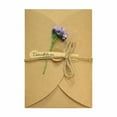 thumbnail image 1 of Blank Cards with Dried Flowers - 6.9x4.3 Inch Thank You Notes and Envelopes Set, Greeting Cards for Wedding, Mother's Day, Birthday, Invitation, Wish Card, Stationery, 1 of 8