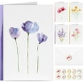 thumbnail image 1 of Blank Cards and Envelopes, 30 Pack Blank Greeting Cards, Elegant Blank Note, Perfect Bulk Stationary Set For All Occasions, 5 Assorted Floral Designs, 4" x 6", 1 of 3