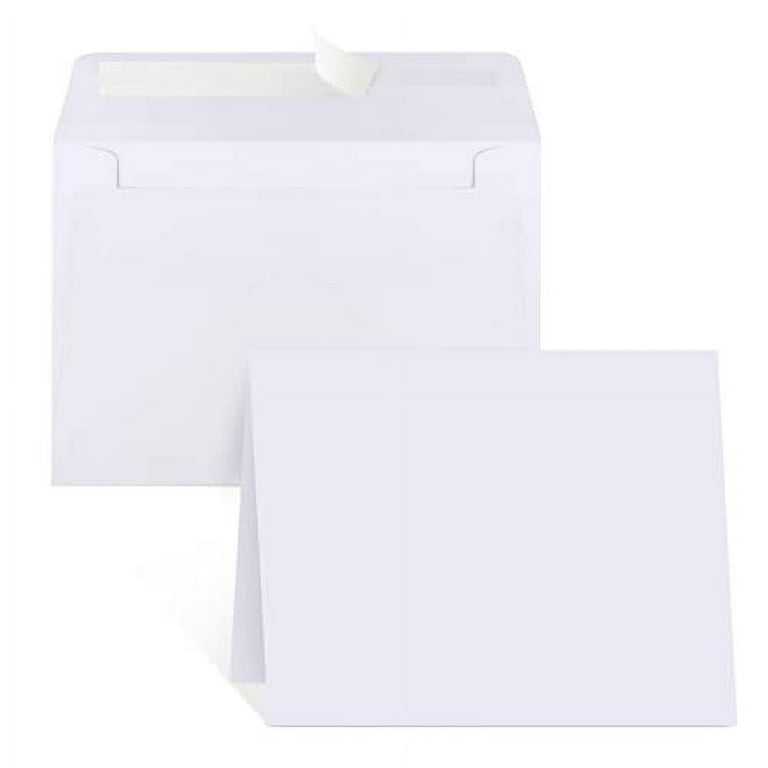 Blank Cards and Envelopes 4x6, 30 Pack White Invitation Cardstock with 30  Pack Envelopes, Thank you Blank Greeting Cards and Envelopes, for All
