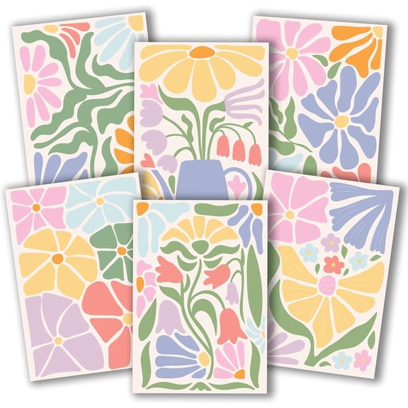 Blank Cards and Envelopes  54 Greeting Blank Notecards with Envelopes Bulk, Notecards Stationery Card Set, Stationary Note Cards, Floral Greeting Card Pack, Designed in USA