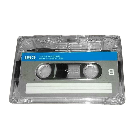 Blank Cassette Tape 60 Minutes Standard Recording Audio Music