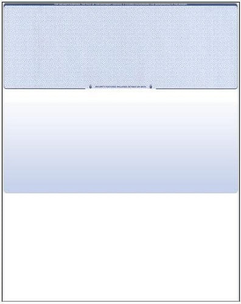 Blank Check Paper 100 Business Checks Compatible With Quickbooks