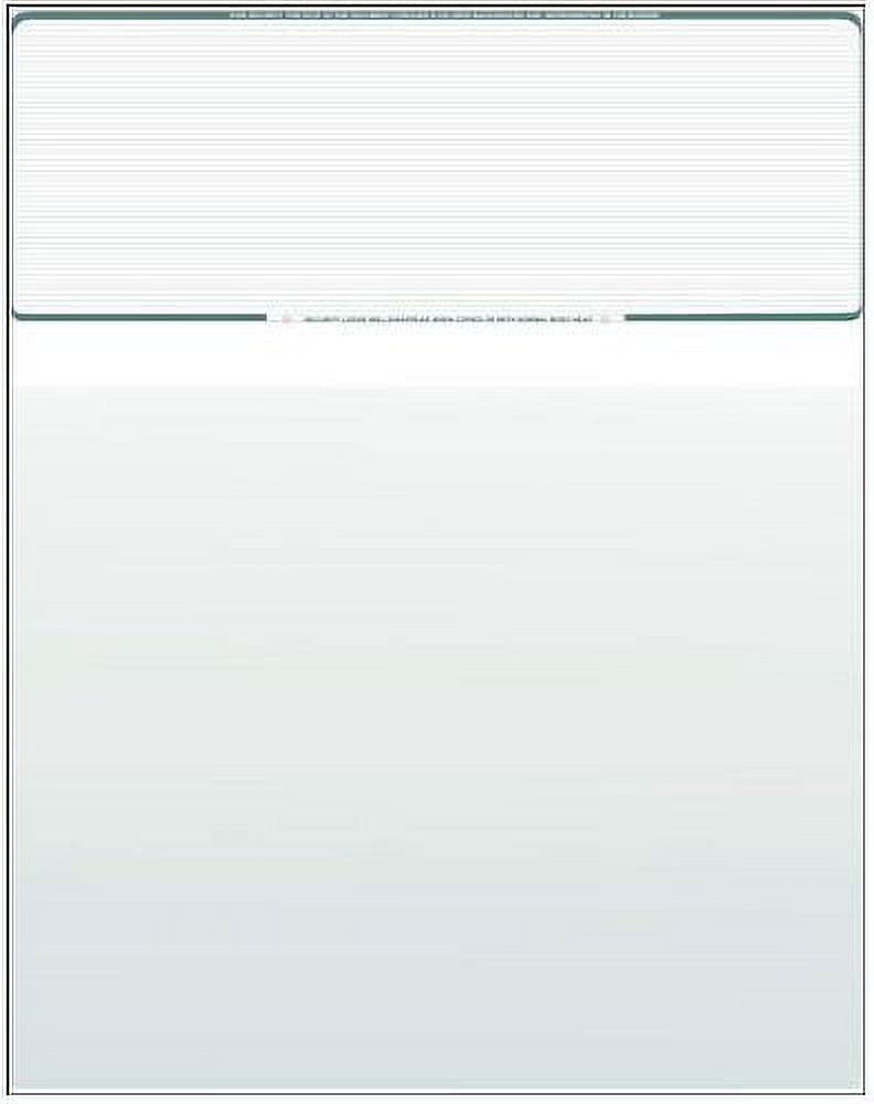 Blank Check Paper 100 Business Checks Compatible With Quickbooks