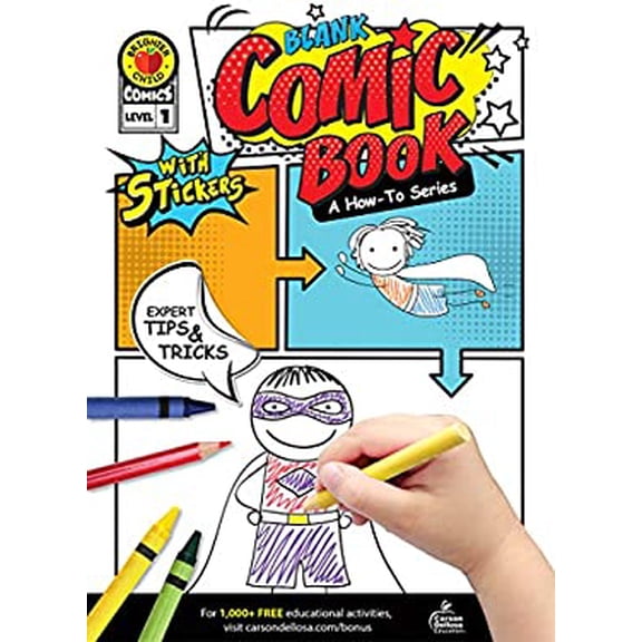 Pre-Owned Blank Comic Book: A How-To Series Level 1 (Brighter Child Comics, Level 1) Paperback