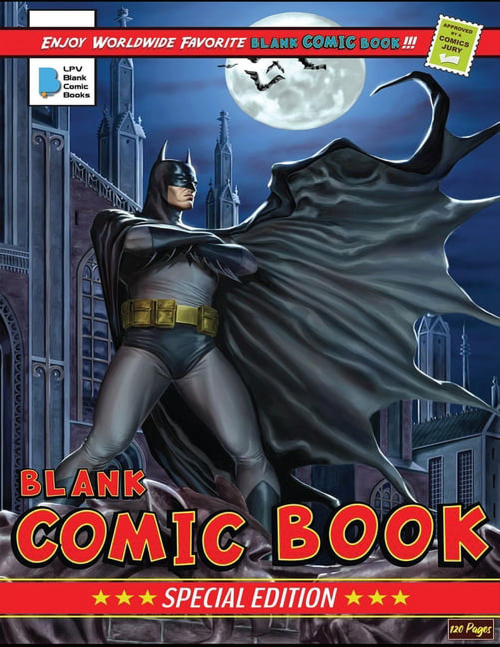Blank Comic Book for Kids: Super Hero Notebook, Make Your Own