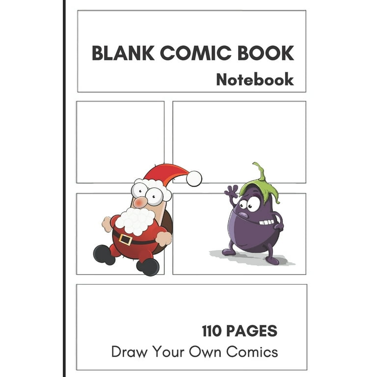 Blank Comic Book: Create and Draw Your Own Comics - Making Graphic