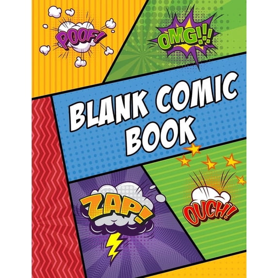 Blank Comic Book (Paperback)