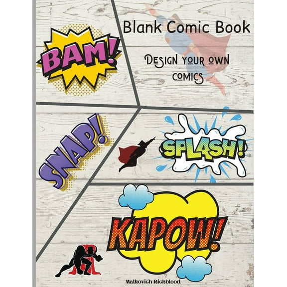 Blank Comic Book (Paperback)