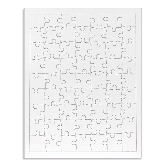 Blank Compoz-A-Puzzle 63-Piece Large Rectangle