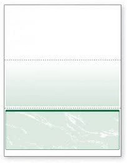 Blank Computer Checks for Laser & Ink Jet Printers, Pack of 100 Sheets ...