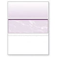 thumbnail image 1 of Blank Computer Checks for Laser & Ink Jet Printers, Pack of 100 Sheets Purple Center, 1 of 2