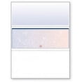 thumbnail image 1 of Blank Computer Checks for Laser & Ink Jet Printers, Pack of 100 Sheets Red/Blue Prismatic Center, 1 of 3
