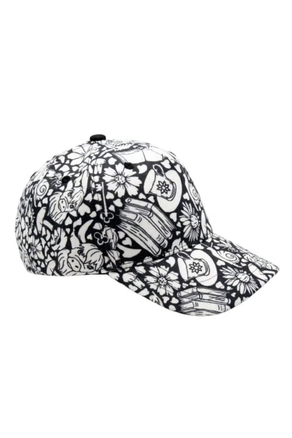Blank Cotton Canvas Baseball Cap for Painting DIY Craft Hat Unstructured Soft Adjustable Party Activity Adult Teen
