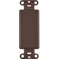 thumbnail image 1 of Leviton 80414 Electrical Accessory — Decora® Rocker-Style Design in Brown — UL Listed for US Residential Electrical Code Compliance, Drop-in NEC-Standard Wiring, 1 of 2
