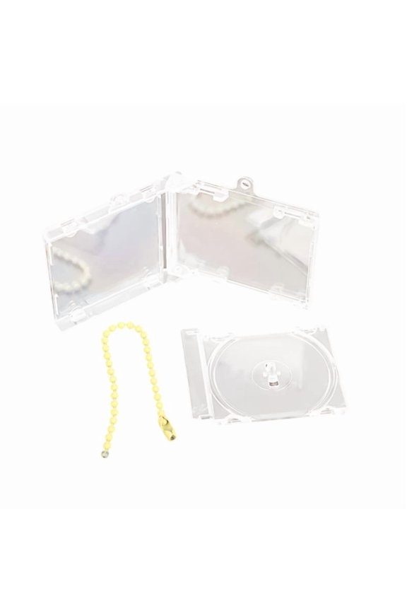 Blank Disc Case Keychain Disc Album Keychain Music Album Keychain Blank Disc