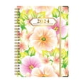 Blank drawing 8x11 planner 2024 english agenda a5 planning notebook