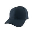 thumbnail image 1 of Blank Fitted Curved Cap Hat, Navy 8, 1 of 4