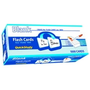 Blank Flash Cards - 1000 Cards A Quickstudy Reference Tool Other